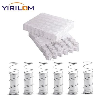 8 inch cao ghế sofa Pocket mùa xuân với cao carbon thép dây và vải không dệt vỏ túi cuộn mùa xuân