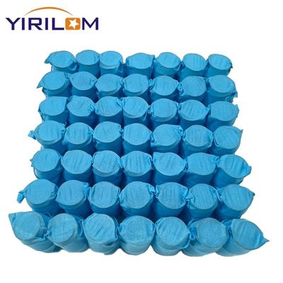 Giá tốt OEM Màu trắng 4 inch chiều cao 2.0mm đường kính cuộn vải không dệt phủ ghế sofa túi xuân cuộn đơn vị trực tuyến