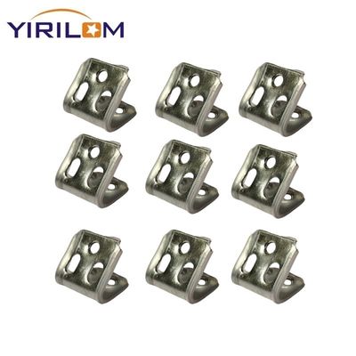 4 lỗ nhôm bọc ghế sofa dây chuyền clip với một nửa vỏ nhựa để sửa đồ nội thất