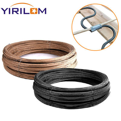 1.6-2.0mm Đường kính thép Dây giữ bọc Nẹp thép carbon cao cho đồ nội thất sofa với cuộn đóng gói 500m