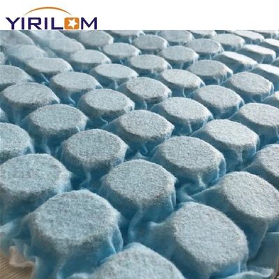 Micro Pocket Spring Coil Unit với dây thép carbon cao và vỏ vải không dệt cho nệm khu vực tùy chỉnh