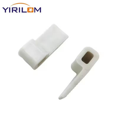 Đồ vật liệu PE bán buôn Clip xuân nhựa 45,6mm Kích thước P-shaped Zigzag Design cho đồ nội thất