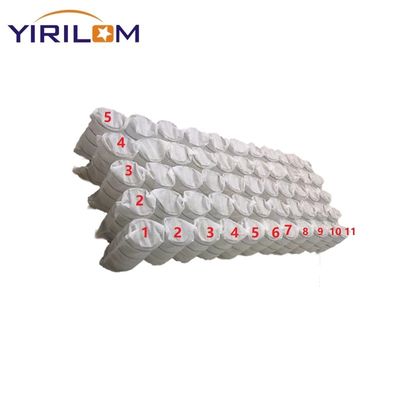 Lò xo túi 1.1mm tùy chỉnh cho gối với chiều cao có thể điều chỉnh và vải không gây dị ứng