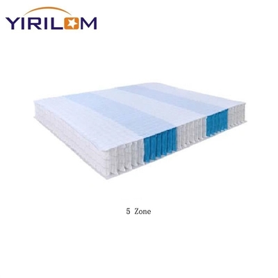 King Size Pocket Spring Mattress Unit 1.8mm Sợi thép 5.5 vòng