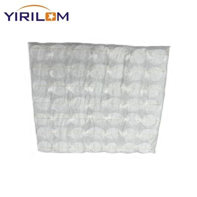 Túi lò xo sofa tùy chỉnh 18x18x4 inch màu trắng với dây thép carbon cao cho hỗ trợ mục tiêu