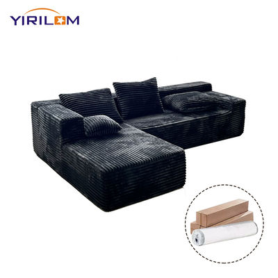 Giá tốt Ghế sofa nén hiện đại với kích thước tùy chỉnh và chất liệu mút bền bỉ cho gia đình hoặc khách sạn trực tuyến