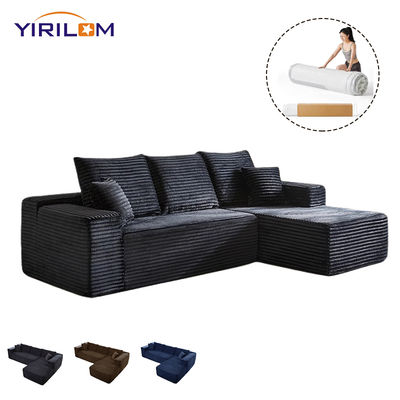 Giá tốt Ghế sofa mô-đun hình chữ L có thể nén lại để dễ dàng cất giữ và không cần lắp ráp trực tuyến