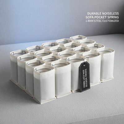 1.8mm Thép Lò xo Túi Sofa Êm Ái Thoáng Khí Cho Đệm Sofa Tùy Chỉnh