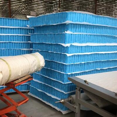 Hệ thống lò xo túi bền bỉ với các lò xo độc lập lồng vào nhau được thiết kế để cải thiện khả năng nâng đỡ và sự thoải mái cho nệm, mang lại sự bền lâu