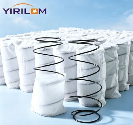 Lò xo túi dây thép carbon cao không ồn ào với sự hỗ trợ độc lập để tăng cường sự thoải mái