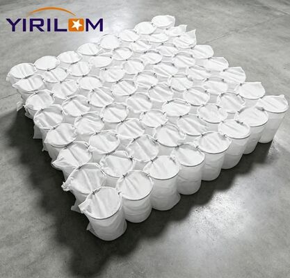Cao Carbon Steel Wire Sofa Pocket Spring với chiều cao tùy chỉnh 7 inch và dung lượng tải 40lb
