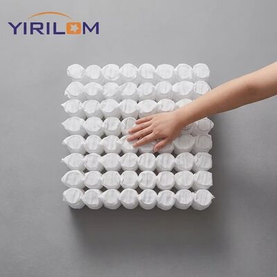 Tùy chỉnh 8cm chiều cao Mini Pocket Spring Unit với dây thép carbon cao để hỗ trợ độc lập trong ghế sofa khu vực