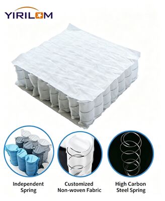 Đơn vị lò xo túi tùy chỉnh cho sofa với dây thép #70 và vỏ vải bền cho đồ nội thất mô-đun