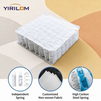 Đơn vị xuân cuộn túi nhỏ với dây thép 2,0mm và túi vải không dệt cho ghế sofa mỏng