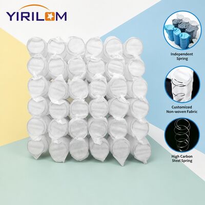 Đơn vị lò xo túi độc lập sofa cuộn nén với dây thép carbon cao và chiều cao lò xo 6-25cm