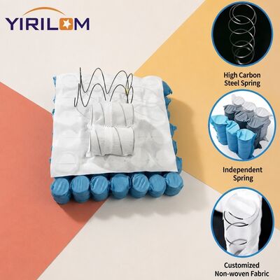 Giá tốt Đơn vị lò xo túi độc lập cỡ nhỏ với độ đàn hồi cao và đóng gói cuộn nén cho đệm sofa trực tuyến