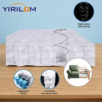 2.0mm thép dây lõi túi cuộn máy xuân đơn vị cho ghế sofa với độ đàn hồi cao và hoạt động không ồn