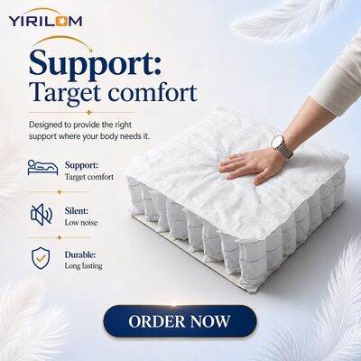 Lò xo túi độc lập đa năng cho đệm sofa và giường với kích thước tùy chỉnh và cuộn thép