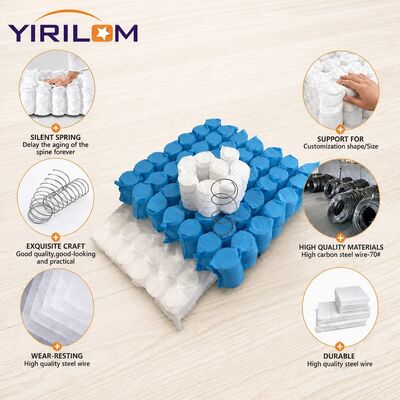 Kích thước tùy chỉnh 1.0mm-2.3mm thép dây bền vải không dệt ghế sofa túi xuân đơn vị