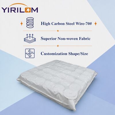 6-12cm chiều cao điều chỉnh ghế sofa túi xuân đơn vị với # 70 thép dây và vỏ vải không dệt