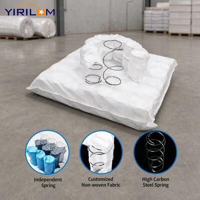 Thiết bị mùa xuân túi sofa không ồn với vải bọc và dây thép carbon cao để tăng sự thoải mái