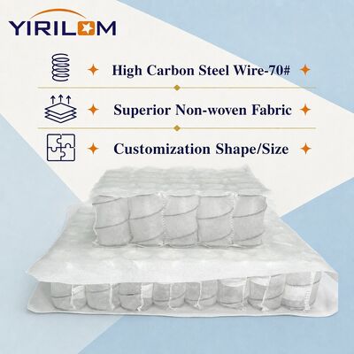 Giá tốt Túi lò xo sofa bọc riêng với thép đàn hồi cao và vỏ vải không dệt, chiều cao 6-25cm trực tuyến