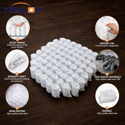 Giá tốt 8cm Chiều cao Lò xo túi Sofa với Vải không dệt bọc và Dây thép carbon cao cho Nội thất Module trực tuyến