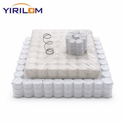 Customized Size Sofa Pocket Spring Unit with 1.0mm-1.8mm Steel Wire and 6-12cm Spring Height