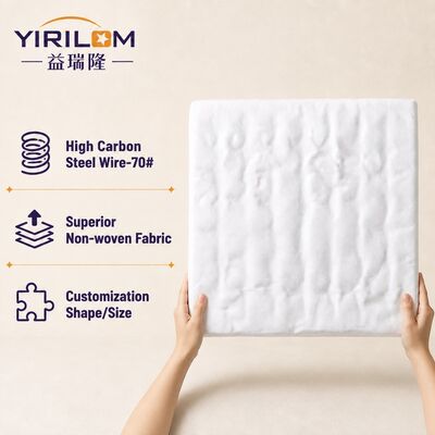 Lò xo túi thép dày 1.9mm có thể điều chỉnh độ cao 6-10cm cho đệm ghế sofa nhỏ gọn với kích thước tùy chỉnh
