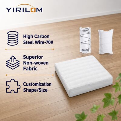 Ưu tiên 2.0mm Steel Wire Pocket Spring Unit cho ghế sofa với kích thước tùy chỉnh và chiều cao 6-12cm