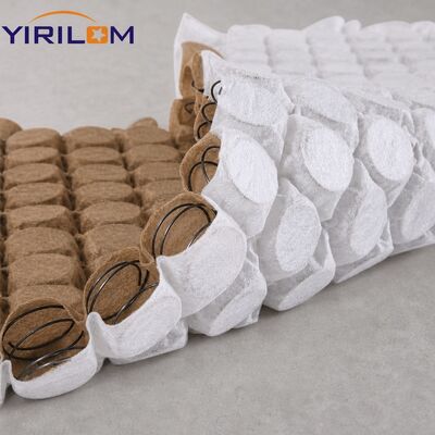 Đơn vị cuộn túi nhỏ với cuộn cuộn được bọc riêng lẻ và dây biên giới được củng cố cho lớp thoải mái nệm kích thước tùy chỉnh