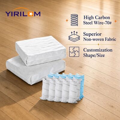 Đơn vị mùa xuân túi 18x18 inch tùy chỉnh với dây thép 1.0mm-1.8mm và chiều cao mùa xuân 6cm-10cm cho ghế sofa ghế thay đệm ghế