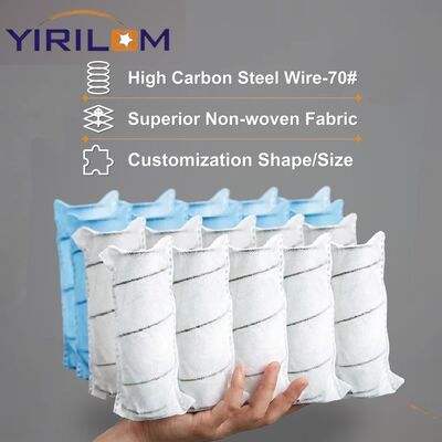 4 Inch Mini Pocket Spring Unit với vải 80gsm để hỗ trợ ghế sofa tùy chỉnh