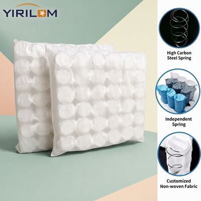 18x18 Inch Square Steel Wire Pocket Spring Coil Unit for Sofa Seat Cushion with Customized Size