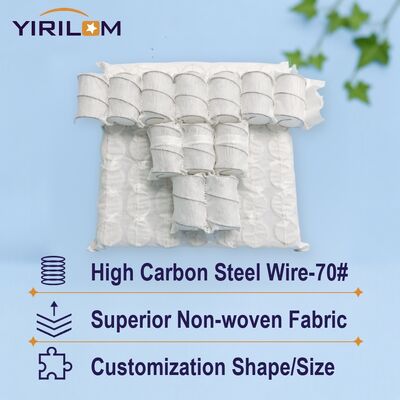 20x20 Inch kích thước lớn vật liệu thép có thể tùy chỉnh kích thước độc lập Pocket Spring cho gối ghế sofa