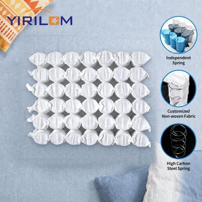 18x18 Inch Square Pocket Spring Coil Unit với 1.0mm-1.8mm Steel Wire và 6-12cm Spring Height cho Cushion ghế sofa