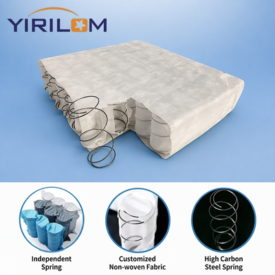 Space Saving Compressed Sofa Pocket Spring Unit with High Carbon Steel Wire and Customized Size for Sofa Cushions