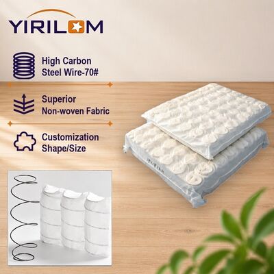 Giá tốt 1.8mm Sợi thép carbon cao Mini Pocket Spring Coil cho đệm ghế sofa kích thước tùy chỉnh trực tuyến