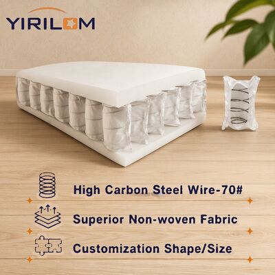 Giá tốt 2.0mm Spring Wire Diameter Sofa Pocket Spring với 6-12cm Spring Height và 4-7 Turn Coil Structure Pocket Spring Coil Unit trực tuyến