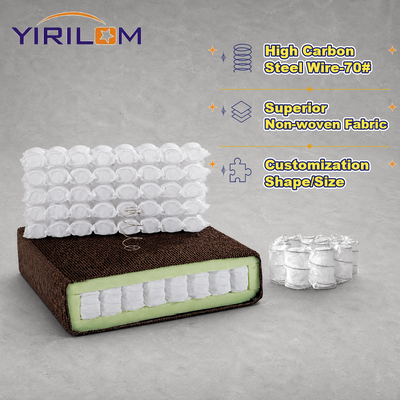 Lò xo túi nén tiết kiệm không gian cho giường sofa, ghế sofa cho nhà cung cấp xưởng bọc