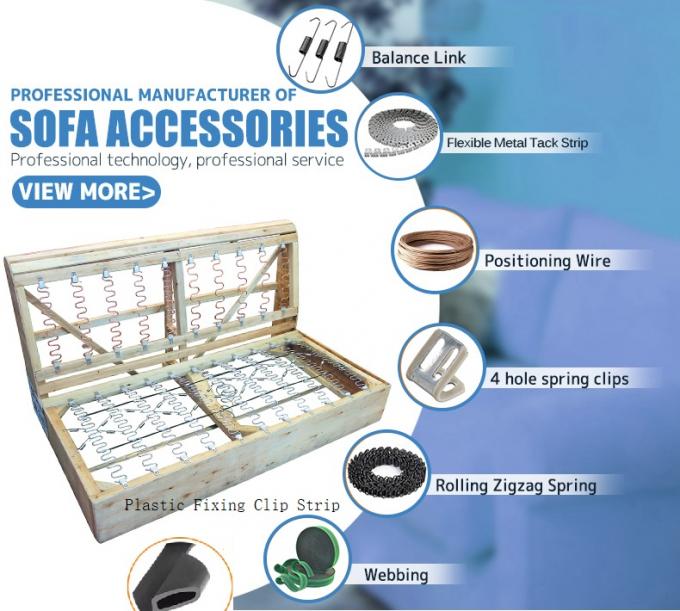 Ghế sofa màu đen Clip Strips For Sofa Hardware 12cm Thiết bị gia dụng 3