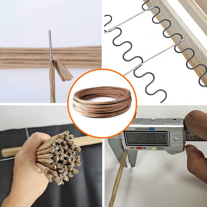 Phụ kiện đồ nội thất giấy phủ dây 1.6/1.8/2.0mm Cho ghế sofa 6