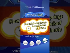 Sản phẩm bán buôn tùy chỉnh Pocket Coil Springs với vải không dệt cho ghế sofa