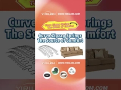 Ứng dụng phần cứng ghế sofa tùy chỉnh Thép dây S gấp cong Zigzag mùa xuân cho ghế sofa