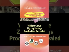 Ghế ghế sofa Gỗ lợp lò xo Zig Zag đồ nội thất rắn Spring Serpentine