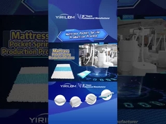 OEM Roll Up Packaging Tùy chỉnh 2.0mm Pocket Spring cho nệm