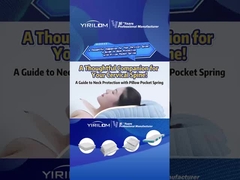 Đơn vị đệm mùa xuân hypoallergenic Spring Coil Spring Pocket Spring For Pillow