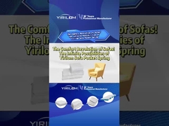 Hot bán Oem bên trong ghế sofa mùa xuân túi đơn vị mùa xuân túi cho gối ghế sofa