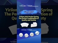 Nhà sản xuất Pocket Spring Custom Good 1.8mm Cushion Pocket Spring Cho Nhà máy ghế sofa