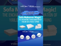 Tùy chỉnh kích thước 4 inch chiều cao ghế sofa túi xuân túi xuân cho gối ghế sofa